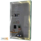 Specchio LED Verticale | Pulsanti touch | Funzione anti-appannamento | Temperatura di colore regolabile - Reyze Serie Simetria Modello 2