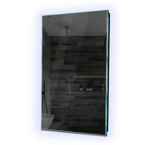 Specchio LED Verticale | Controllo tramite interruttore a muro | Luce bianca fredda - Reyze Serie Ambient Modello 1