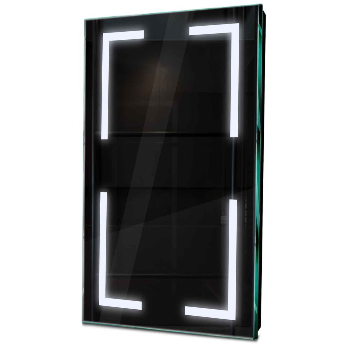 Specchio LED Verticale | Controllo tramite interruttore a muro | Luce bianca fredda - Reyze Serie Salono Modello 2