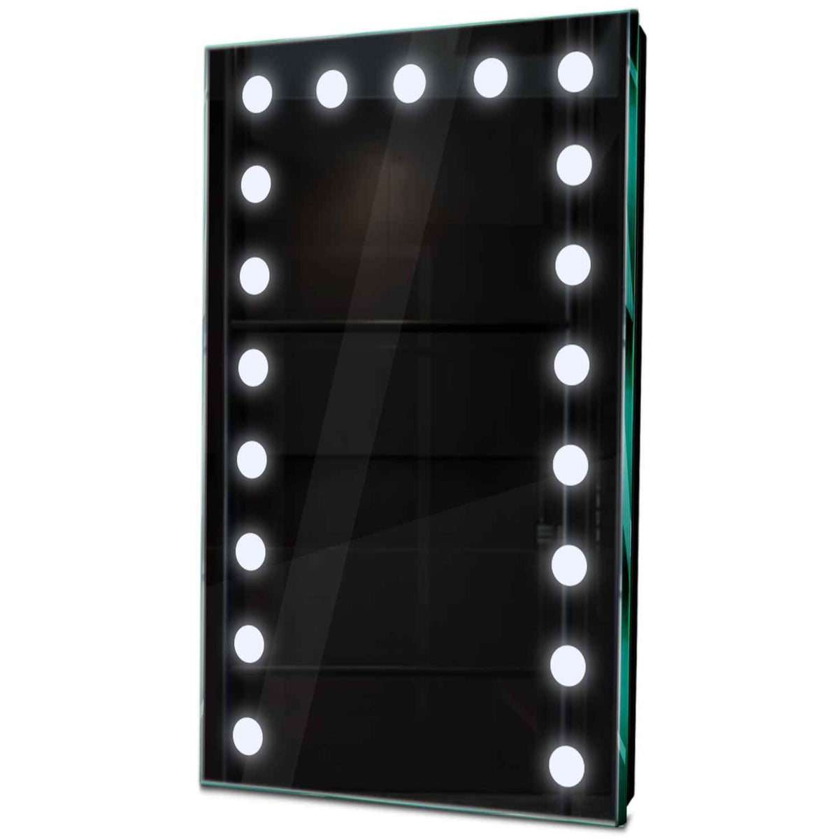 Specchio LED Verticale | Controllo tramite interruttore a muro | Luce bianca fredda - Reyze Serie Salono Modello 6