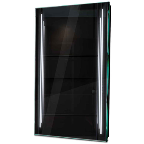 Specchio LED Verticale | Controllo tramite interruttore a muro | Luce bianca fredda - Reyze Serie Salono Modello 8