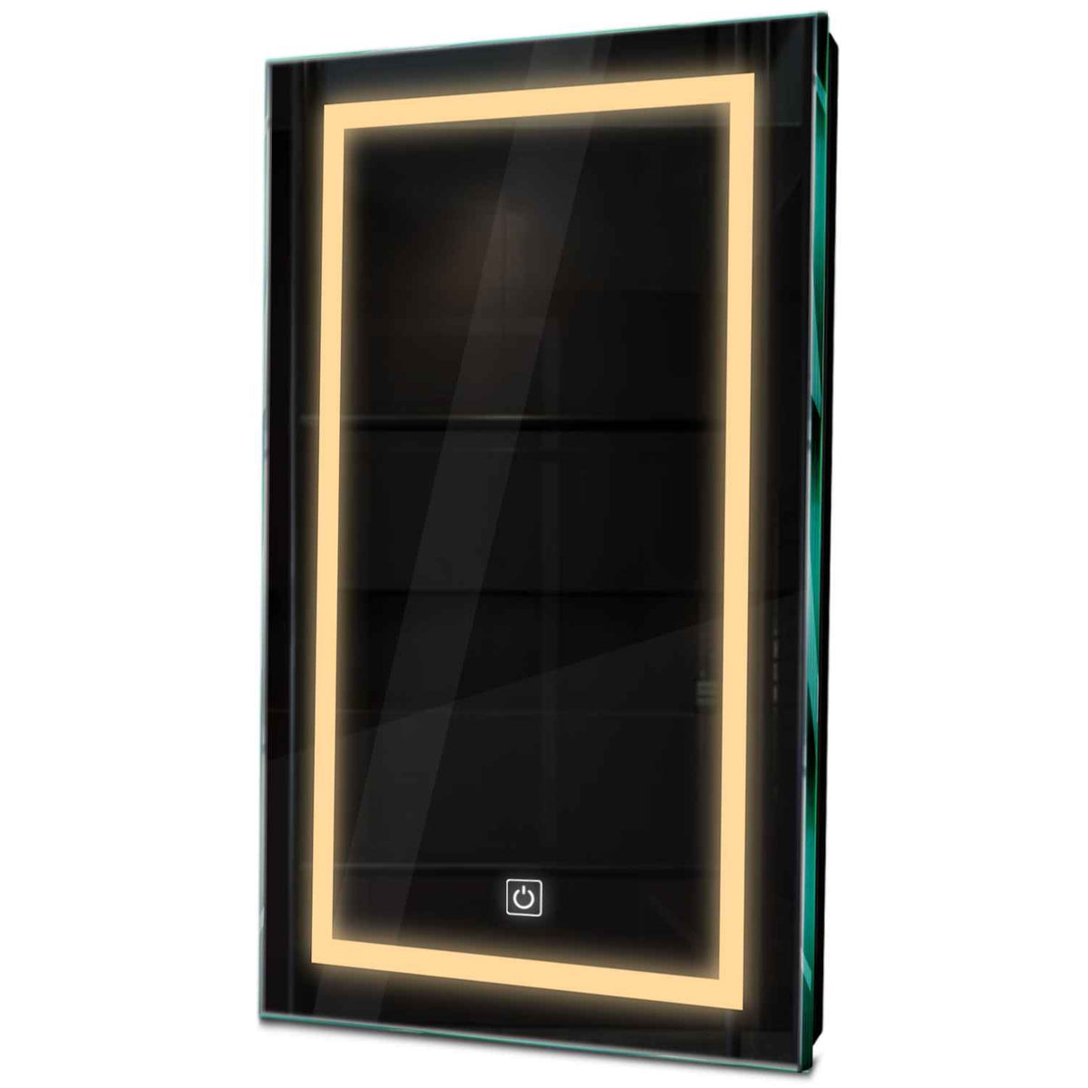 Specchio LED Verticale | Pulsante touch | Luce bianca calda - Reyze Serie Salono Modello 1