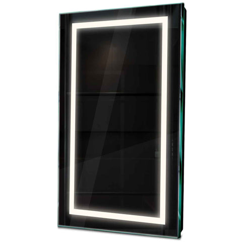Specchio LED Verticale | Controllo tramite interruttore a muro | Luce bianca neutra - Reyze Serie Salono Modello 1