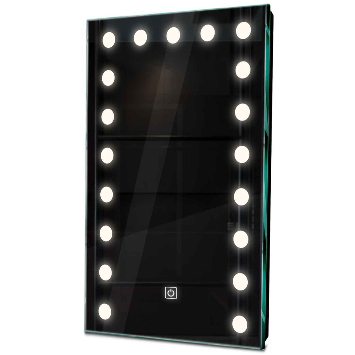 Specchio LED Verticale | Pulsante touch | Luce bianca neutra - Reyze Serie Salono Modello 6