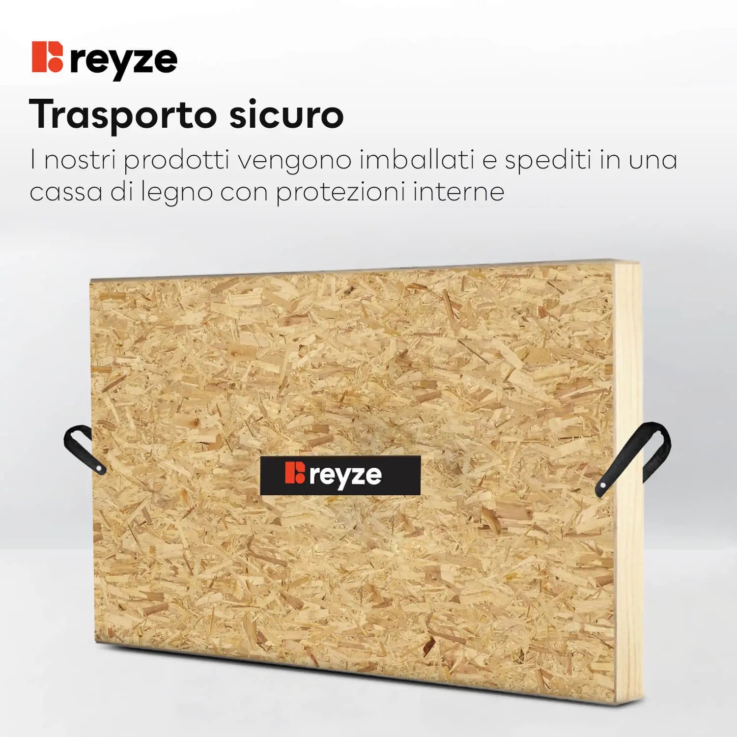 Specchio LED Verticale | Controllo tramite interruttore a muro | Luce bianca calda - Reyze Serie Minimal Modello 8